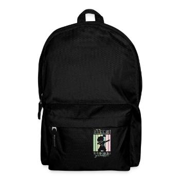 Dab girl - Rucksack - Schwarz - Vorne