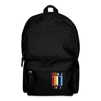 Kinder Schulbeginn Stifte Schule 2022 T shirt - Rucksack - Schwarz - Vorne