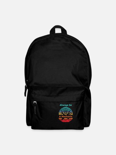 Mechanic forever Mechatronics technician Car lover - Backpack - black