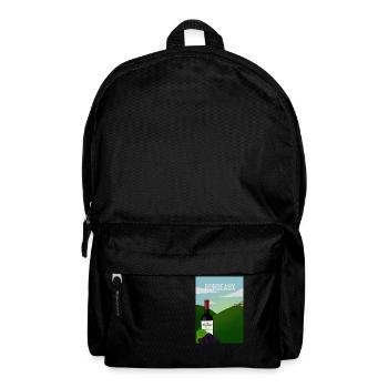 Bordeaux, France - Backpack - black - Front