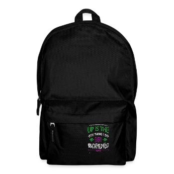 computer scientist frontend developer computer - Rucksack - Schwarz - Vorne