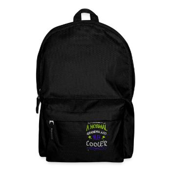 Cat Face Hoodies and Sweatshirts Valentines Day - Backpack - black - Front