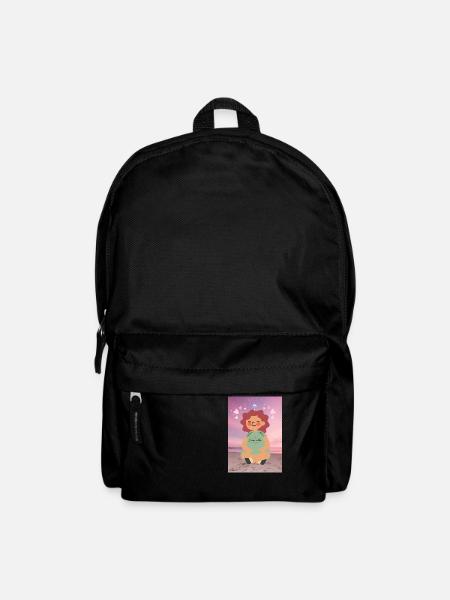 I like to meditate - Backpack - black