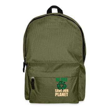 Nature - Backpack - olive green - Front