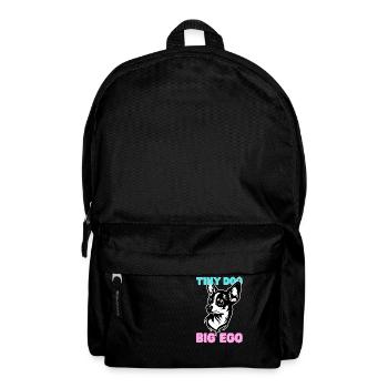 Chihuahua - Small Dog, Big Pride Funny - Backpack - black - Front