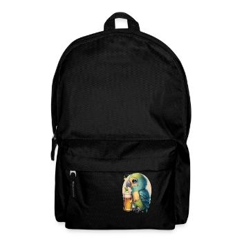 Sweet Beer Parrot - Backpack - black - Front