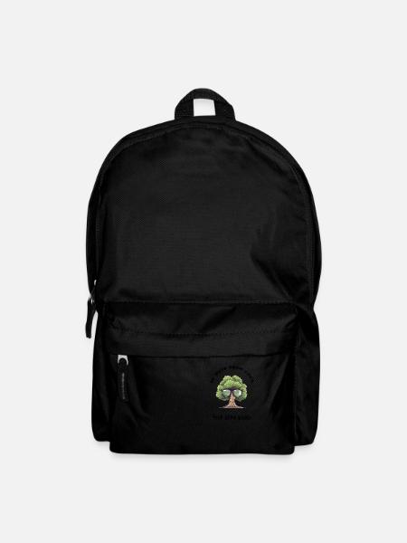 Arbre avec des lunettes de soleil - Sac à dos - noir