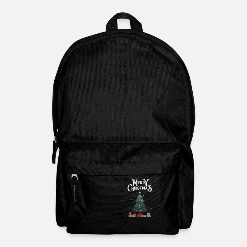 Merry Christmas - Rucksack - Schwarz