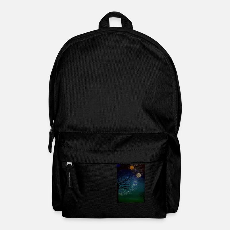 Sternen Nacht - Rucksack - Schwarz