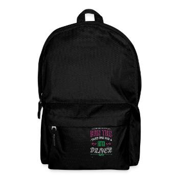 present frc engineer robot engineering sayings - Rucksack - Schwarz - Vorne