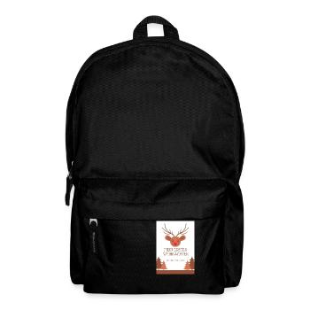 Mein erstes Weihnachten Rentier - Rucksack - Schwarz - Vorne