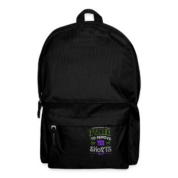 electrician humor awesome craft funny - Backpack - black - Front