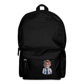 Médecin / professionnel de la santé / médecin / profession / spécialiste - Sac à dos - noir - Devant