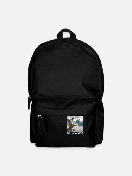 Mach dich bereit, Selfie-3 - Rucksack - Schwarz