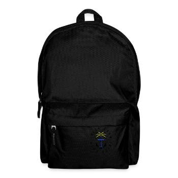 Ibiza Crew Anchor Palm Tree - Backpack - black - Front
