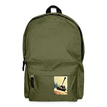 Tank three - Rucksack - Olivgrün - Vorne