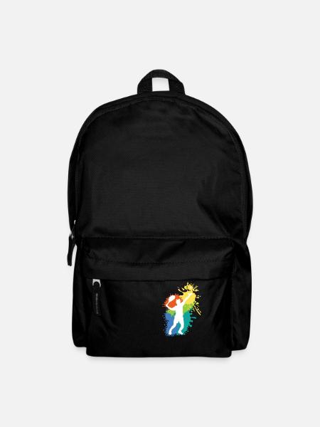 Belle idee cadeau design graphique Tennis - Sac à dos - noir