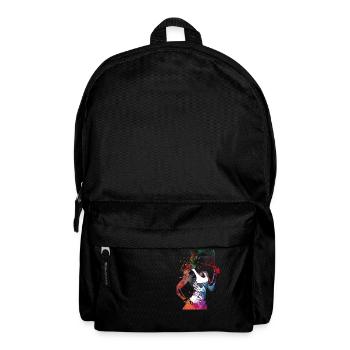 Joueur de tennis sport art #tennis #sport - Sac à dos - noir - Devant