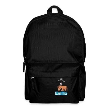Falkenhof Emilio Comic Pferd - Rucksack - Schwarz - Vorne
