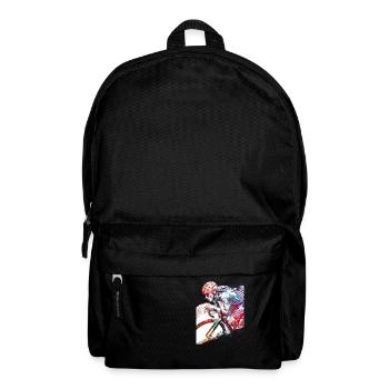 Radfahren Radsport Kunst #cycling - Rucksack - Schwarz - Vorne