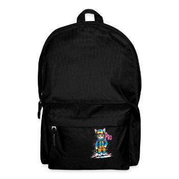 Snowboarding Kitty Pro - Rucksack - Schwarz - Vorne