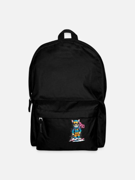 Snowboarding Kitty Pro - Rucksack - Schwarz