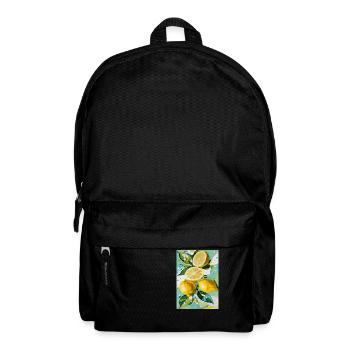 Lemon mood - Backpack - black - Front