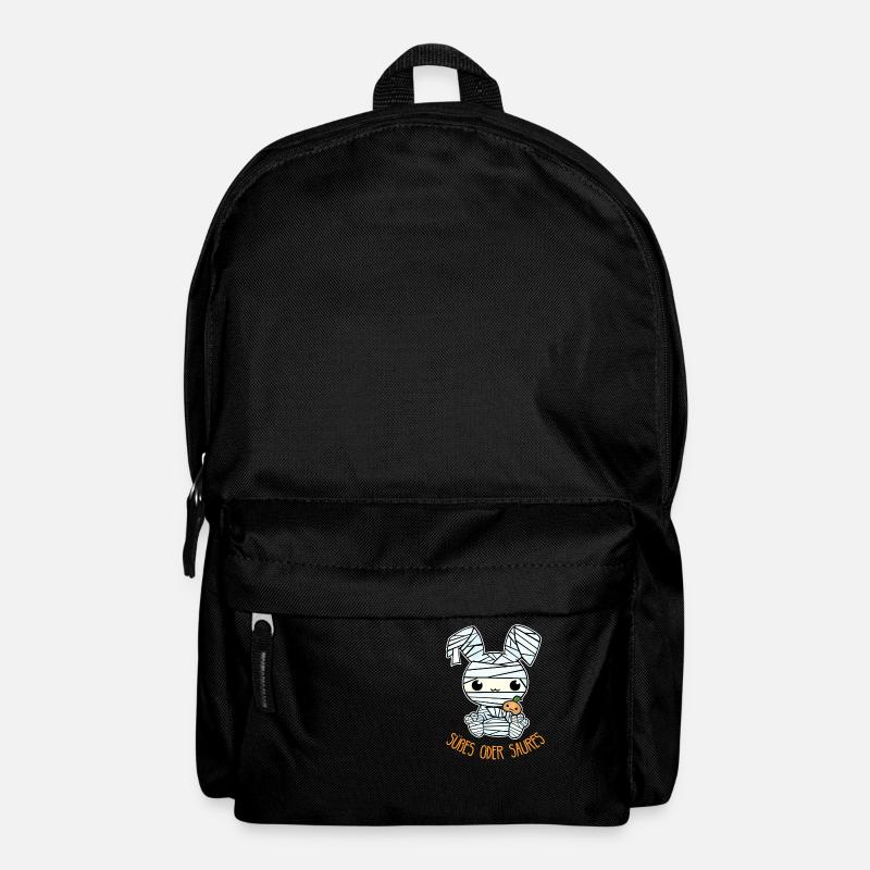 Süße Puppe Halloween - Süßes oder Saures - Rucksack - Schwarz