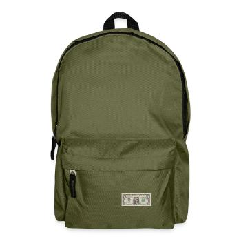 Money collection - Backpack - olive green - Front