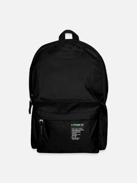 Programmieren Informatiker Coder - Rucksack - Schwarz