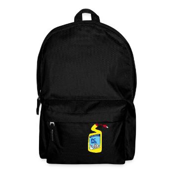 PC Ente - Rucksack - Schwarz - Vorne