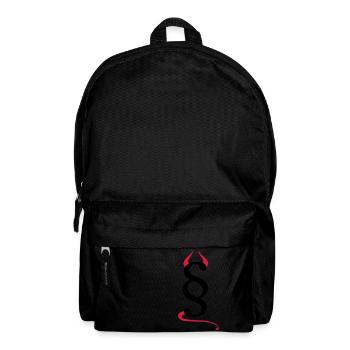 Devils paragraphe - Sac à dos - noir - Devant