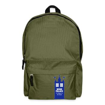 Mind Tardis - When Fandoms Collide - Backpack - olive green - Front