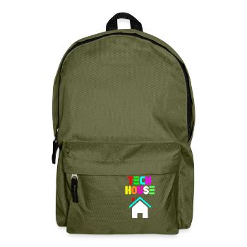 tech house 808 - Backpack - olive green - Front
