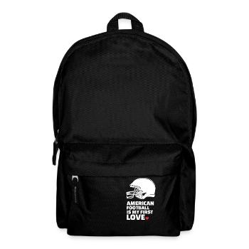 J’adore le football américain élégant - Sac à dos - noir - Devant
