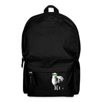 Schaaf Tierliebhaber Naturfans Sonnenbrille Zoo Sc - Rucksack - Schwarz - Vorne