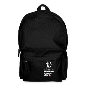 Ich Liebe Rennen - Rucksack - Schwarz - Vorne