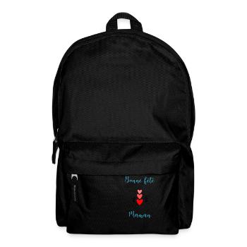MAMAN,FÊTE DES MÈRES,BONNE FÊTE MAMAN,JE T'AIME - Sac à dos - noir - Devant