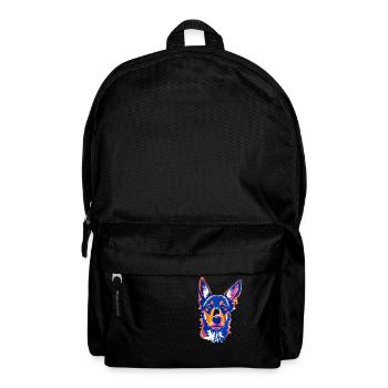 Berger allemand Chien Propriétaire Chien Chien Propriétaire Chien Propriétaire - Sac à dos - noir - Devant