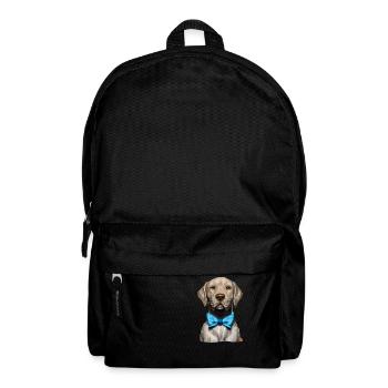 Labrador propriétaire chiot Labrador Retriever - Sac à dos - noir - Devant