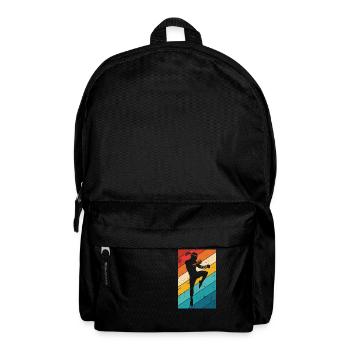 Thaiboxen Muay Thai - Rucksack - Schwarz - Vorne