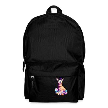 Bachelor Absolvent Schulabschluss Alpaka Studium - Rucksack - Schwarz - Vorne