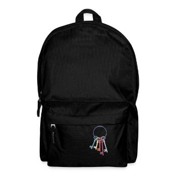Bunch of keys - Backpack - black - Front