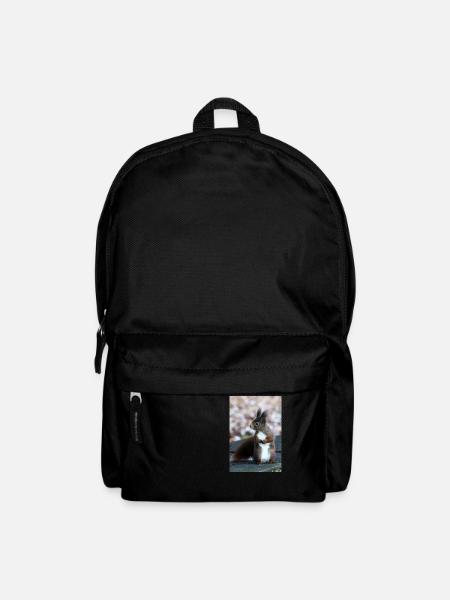 Eichhörnchen, Isibat - Rucksack - Schwarz