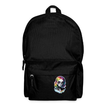 Halloween - Rock & Regenbogen - Rucksack - Schwarz - Vorne