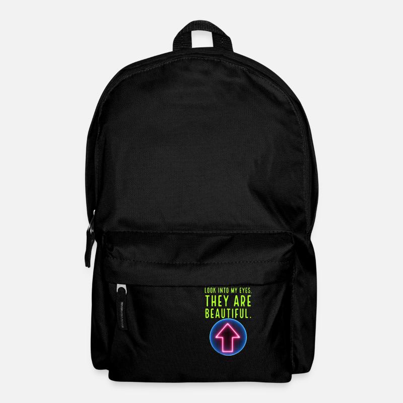 Beautiful eyes - Rucksack - Schwarz
