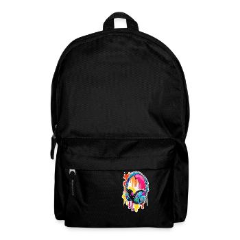 Headphones / Audio / Music / Sound / Studio / Cool - Backpack - black - Front
