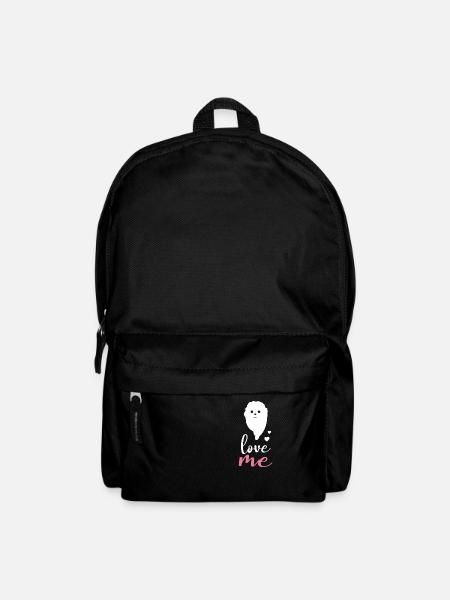 Zwergspitz - Rucksack - Schwarz