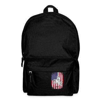 Motocross MX Supercross Enduro Dirt Bike - Sac à dos - noir - Devant