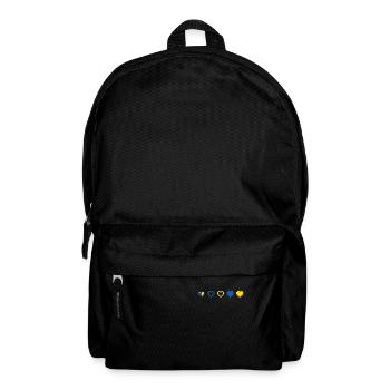 Ukrainian Heart - Backpack - black - Front